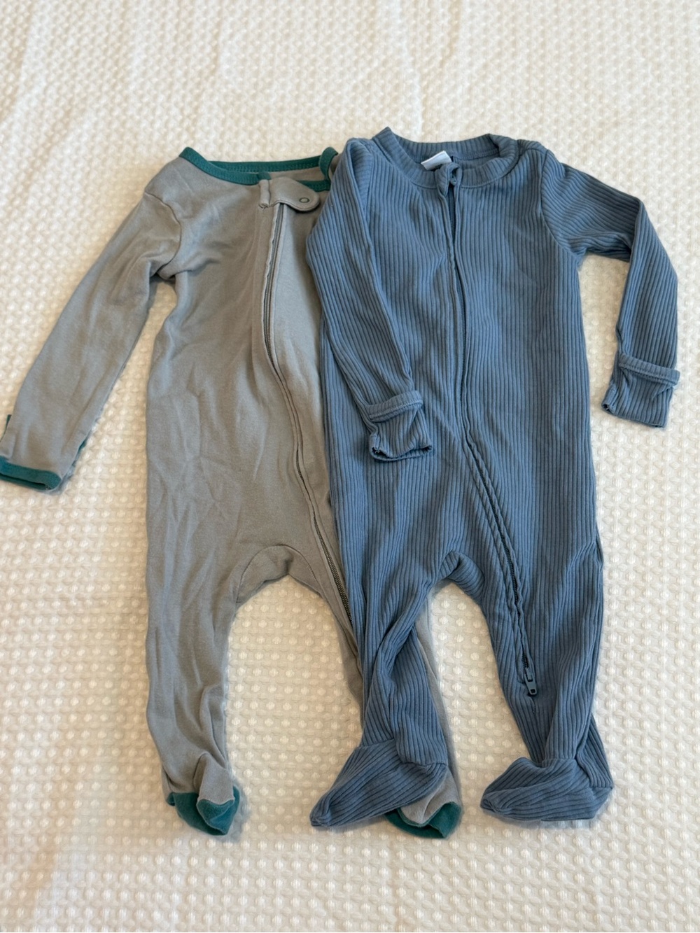 Bundle of 2 Footie Onesies - Boy 3-6m